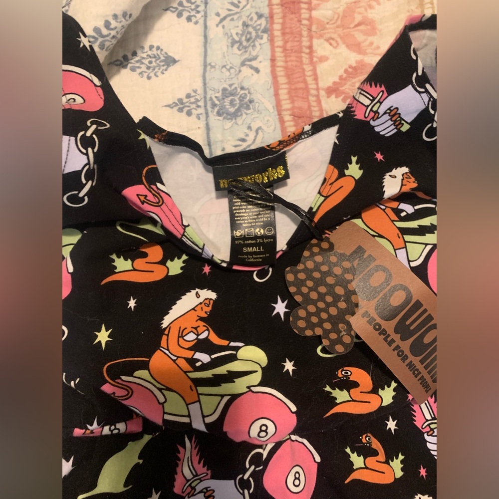 Nooworks NWT Mean Machine Tank Dress